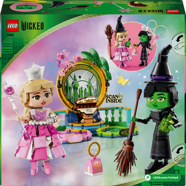 LEGO Wicked Elphaba & Glinda Bygg- och lekset med fantasileksak 75682