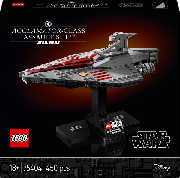 LEGO Star Wars 75404 – Acclamator-klassens attackfartyg