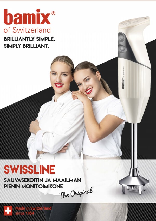 Bamix Swissline M200 Foodbytwins, flødefarvet