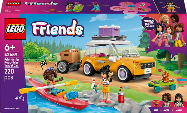 LEGO Friends 42659 - Välutrustad resa bil för vänner