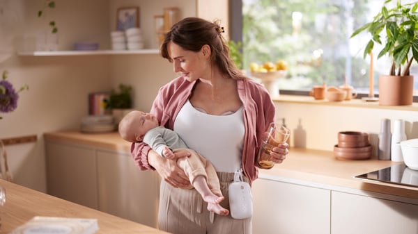 Philips Avent SCF532/11 Handsfree bröstpump med två uppsamlingskoppar