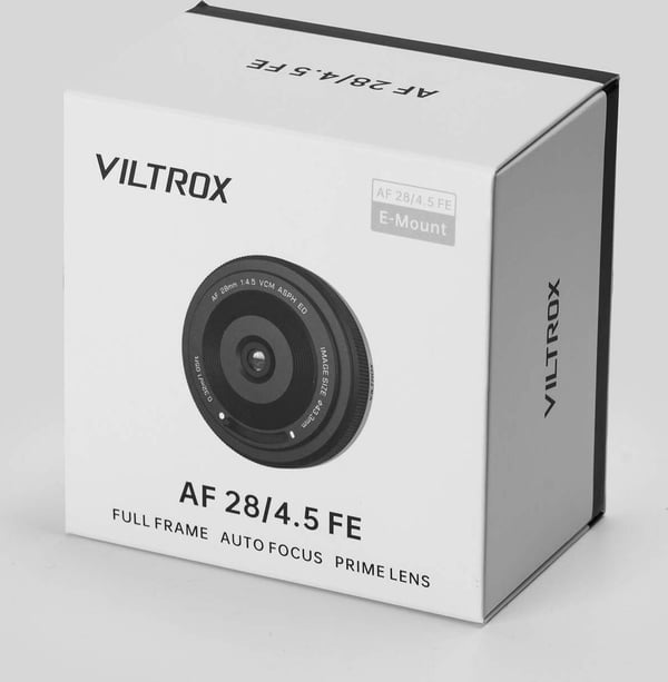 Viltrox AF 28mm F4.5-objektiv, Sony E