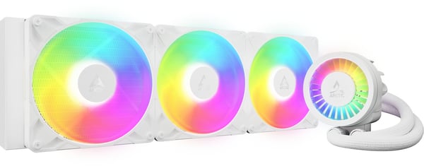 ARCTIC Liquid Freezer III Pro 420 A-RGB vätskekylningssystem, vit ARCTIC Liquid Freezer III Pro 420 A-RGB vätskekylningssystem, vit