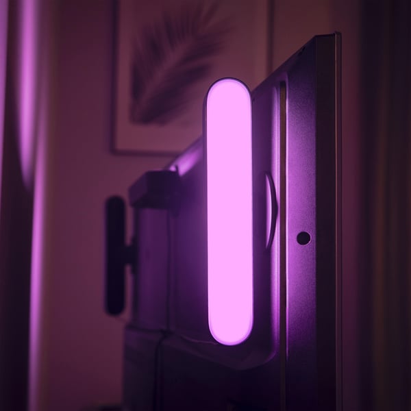 Philips Hue Play -ljusstång smartlampa, 2 st, svart