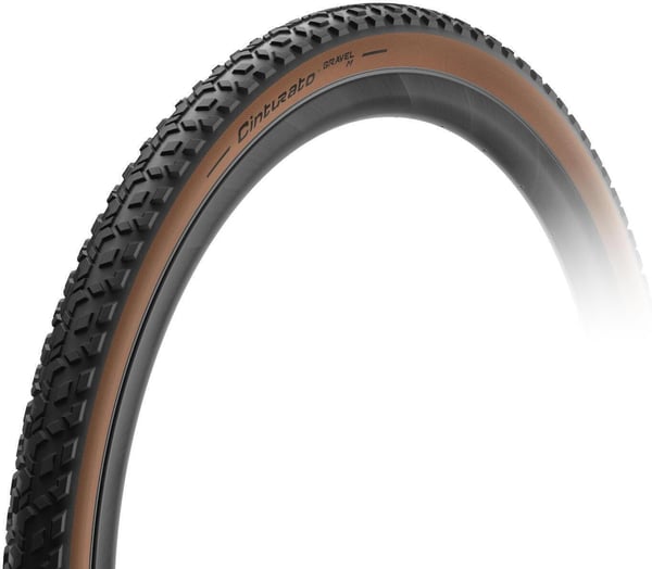 Pirelli Cinturato Gravel M 50-584 -däck, svart/brun