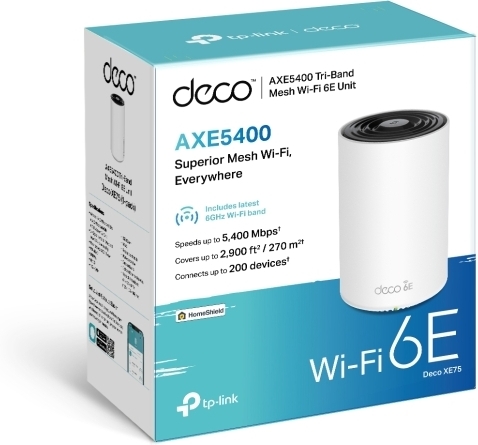 TP-LINK Deco XE75 Tri-Band WiFi 6E -Mesh-router