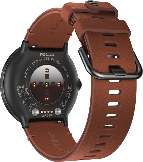 Polar Ignite 3 Titanium sportsur, brun