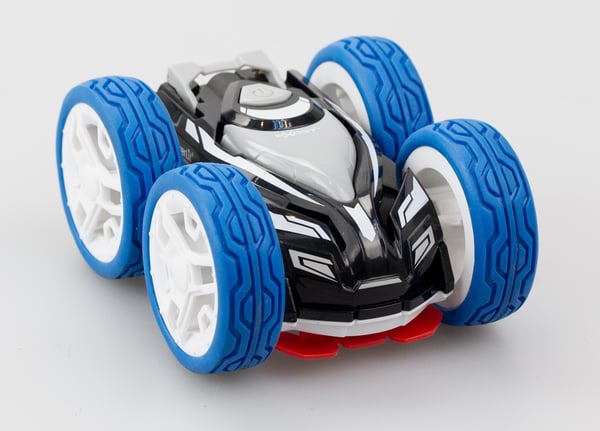 Exost Mini Flip Neo - fjernbetjent stuntbil, blå