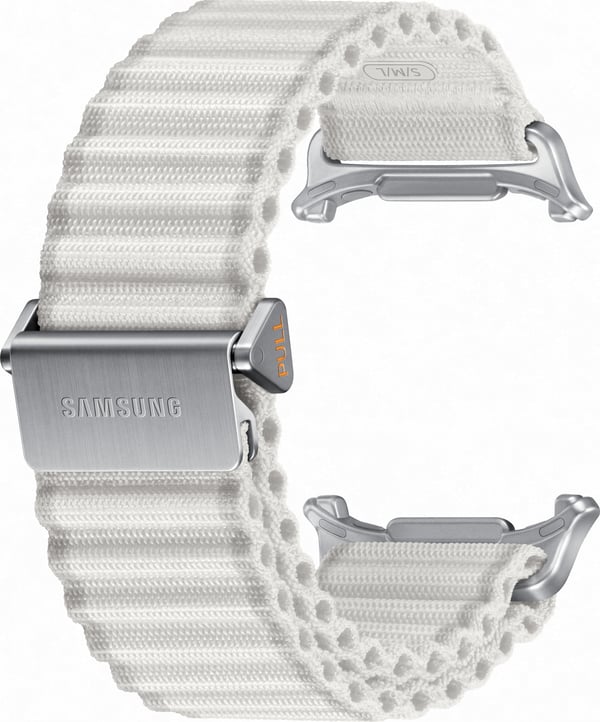 Samsung Galaxy Trail Band -armband, Watch Ultra, vit