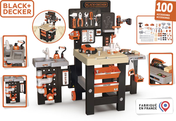 Smoby Black & Decker Mega Center -verktygsbänk