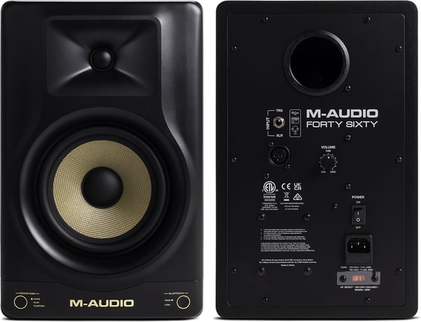 M-Audio Forty Sixty 2-vägs aktivmonitor, 1 st