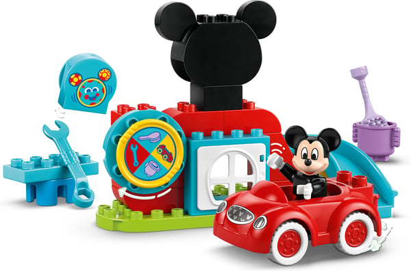 LEGO DUPLO Disney 10454 – Mickey Mus' klubhus og bil
