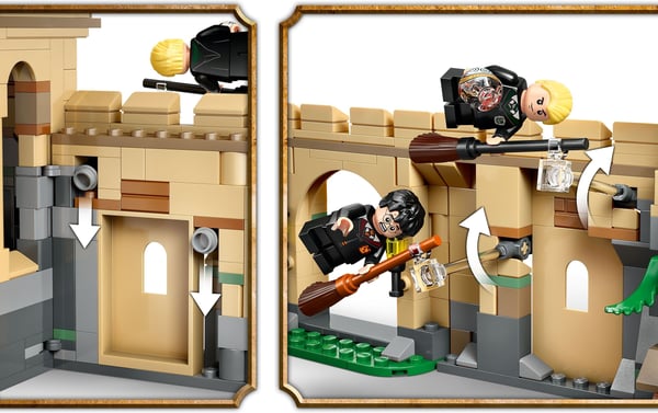 LEGO Harry Potter 76447 – Hogwarts slot: Flyvelektioner
