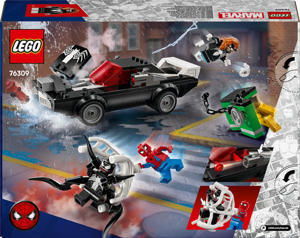 LEGO Super Heroes Marvel 76309 – Spider-Man mod Venom-muskelbil