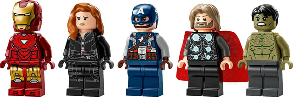 LEGO Superhelte Marvel 76313 – MARVEL-logo og minifigurer