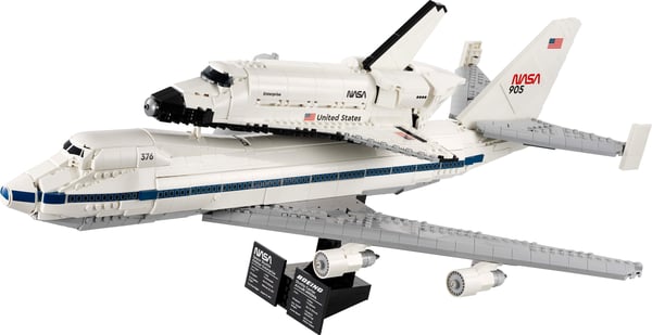 LEGO Icons 10360 - Transportflygplan för rymdfärja
