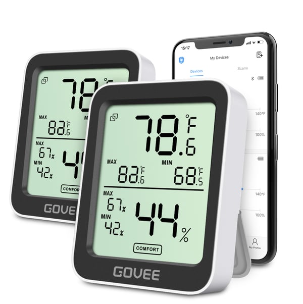 Govee Bluetooth termometer hygrometer trådlös temperatur- och fuktmätare