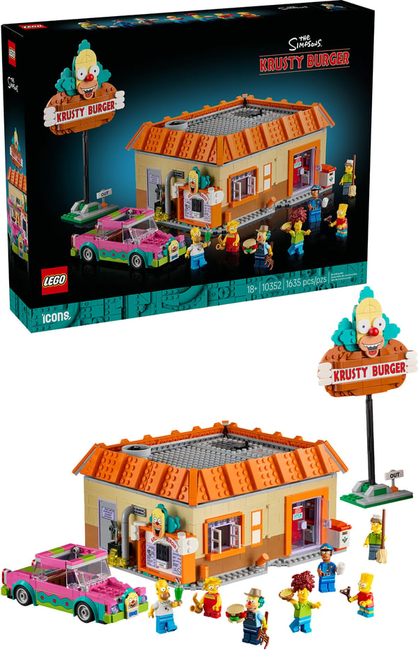 LEGO Ikoner 10352 - Simpsons™: Krusty Burger