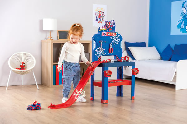 Smoby Spidey verktygsbänk, lekset