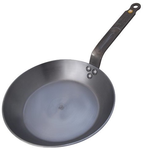 De Buyer Mineral B Element -stekpanna, kolsägerstål, 26 cm