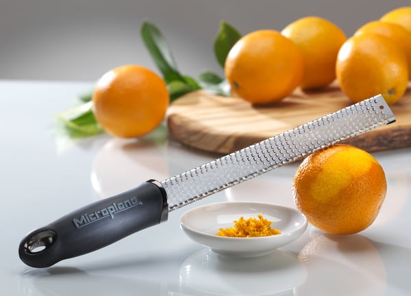 Microplane Premium Classic -citrusrivare, svart