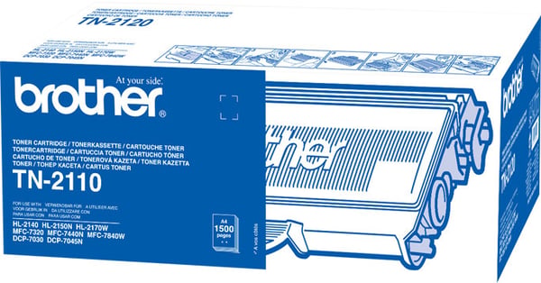 Brother TN2110 -lasertonerpatron, svart