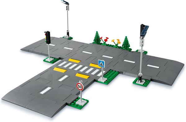 LEGO City Vägplattor 60304 Byggset (112 delar)