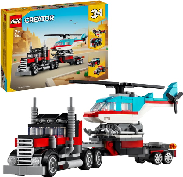 LEGO Creator Flakbil med helikopter Leksak 31146