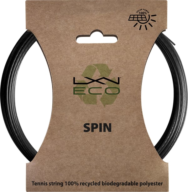 Luxilon Eco Spin 125-sträng, svart
