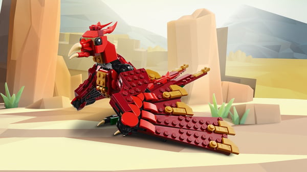 LEGO Creator Middelaldersk drage