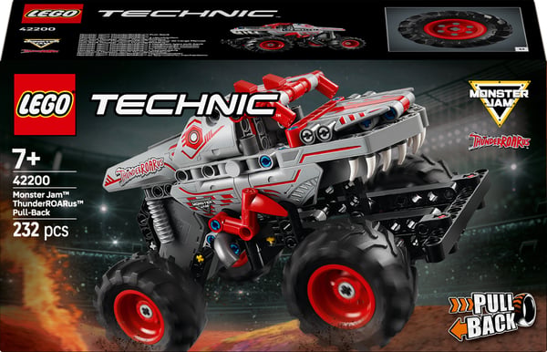 LEGO Technic 42200 – Monster Jam ThunderROARus ‑hvilkemotorbil