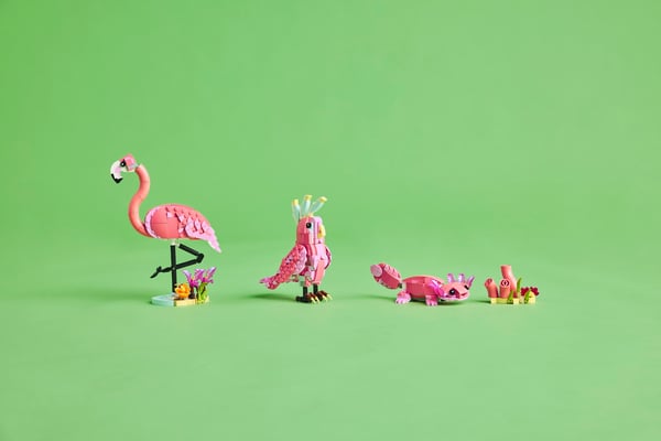 LEGO Creator 31170 – Vilde dyr: rosa flamingo