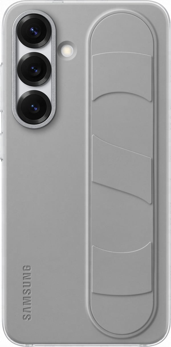 Samsung Galaxy S25+ Stående Grip beskyttelsesskal, grå / mint