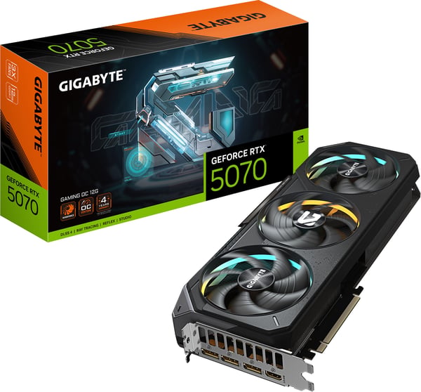 Gigabyte GeForce RTX 5070 GAMING OC 12 GB grafikkort