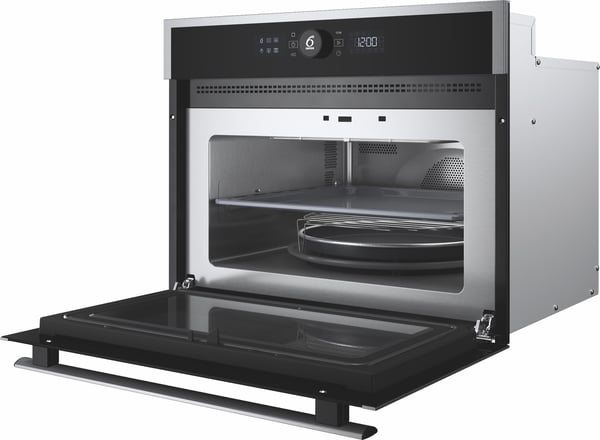 Whirlpool WMW47HMX kombinationsugn, stål