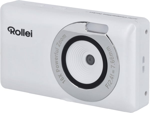 Rollei Compactline Pocket digikamera, valkoinen