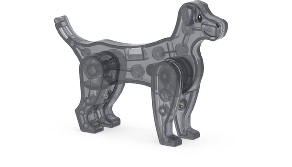 MAGNA-TILES® Hundpark magnetbyggsats, 27 delar