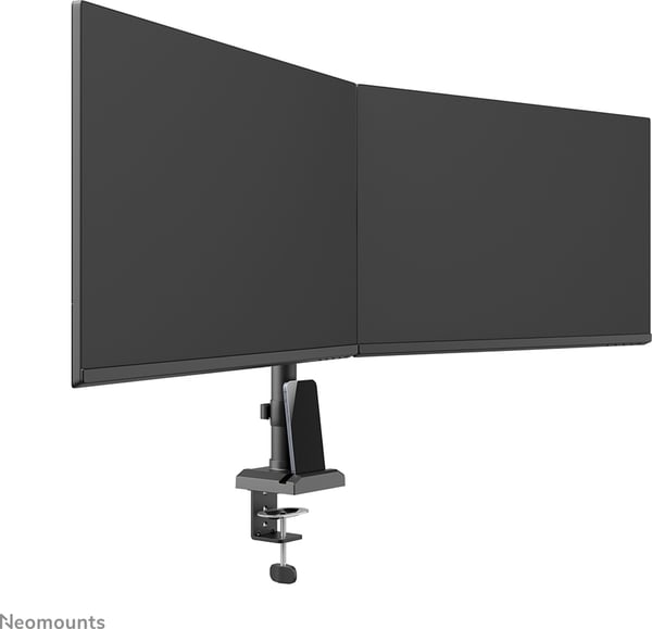 Neomounts DS60-600BL2 NERO bildskärmsarm för två 10-32" skärmar, svart