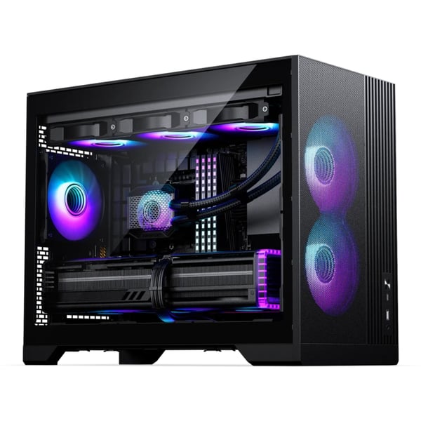 Phanteks XT M3 mATX 3xFLÄKT -chassi, svart