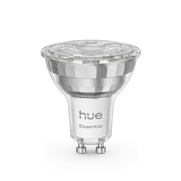 Philips Hue Essential smartlampa, Vit och färgad belysning, GU10, 345 lm