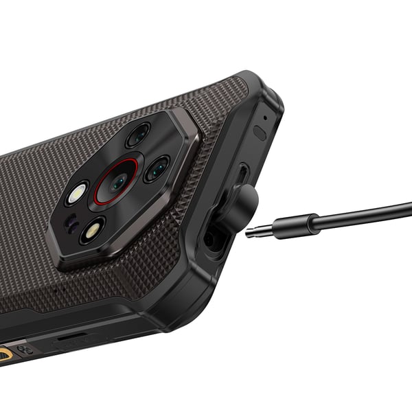 Ulefone Armor X16 telefon, 128/6 GB, svart / mörkbrun