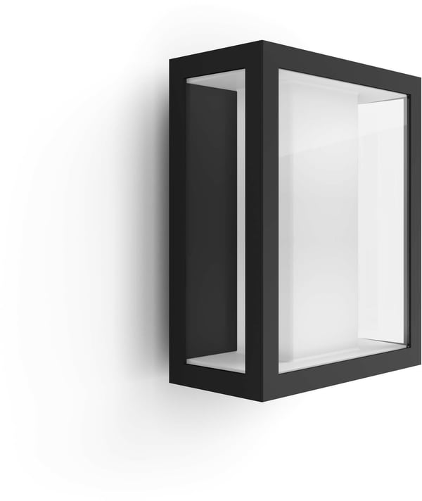 Philips Hue Impress Outdoor-smartväggfäste, stor 24 cm, antracit, 1200 lm