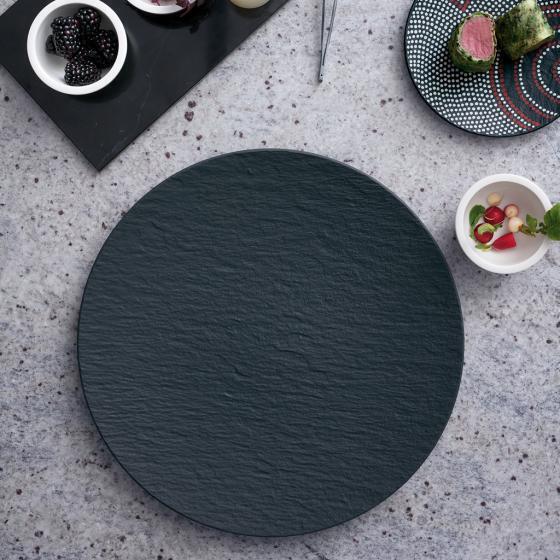 Villeroy & Boch Manufacture Rock - tallrik, 32 cm