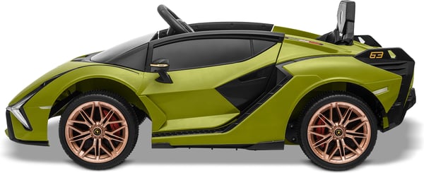 Lamborghini Sian 12V -elbil, grön