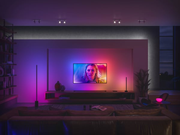 Philips Hue Gradient Signe - smartgulvlampe, sort