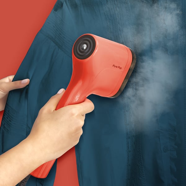 Tefal Pure Pop -textilmånglare, röd
