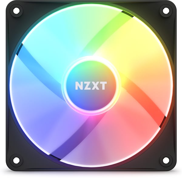 NZXT F120 RGB Core ventilator, 120 mm, sort