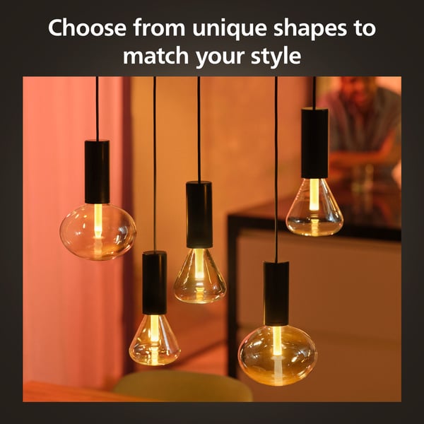 Philips Hue Lightguide Globe -smartlampa, E27, G125