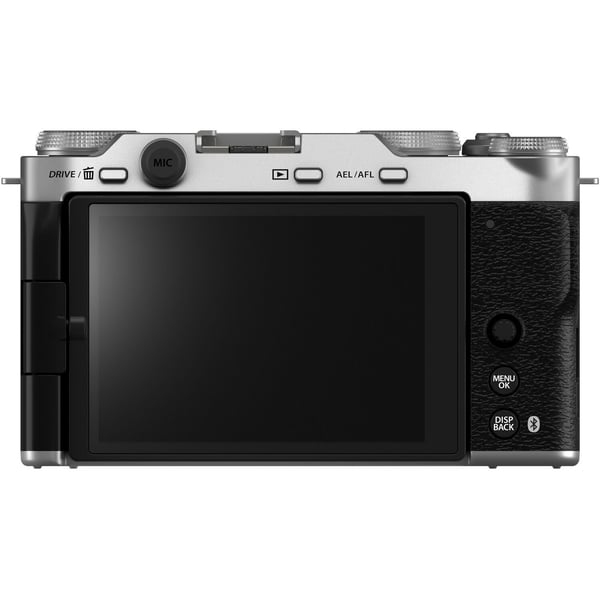FUJIFILM X-M5 - systemkamera + XC 15-45mm objektiv, silver