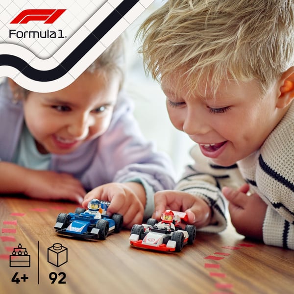 LEGO City 60464 – F1-racere Williams Racing og Haas F1